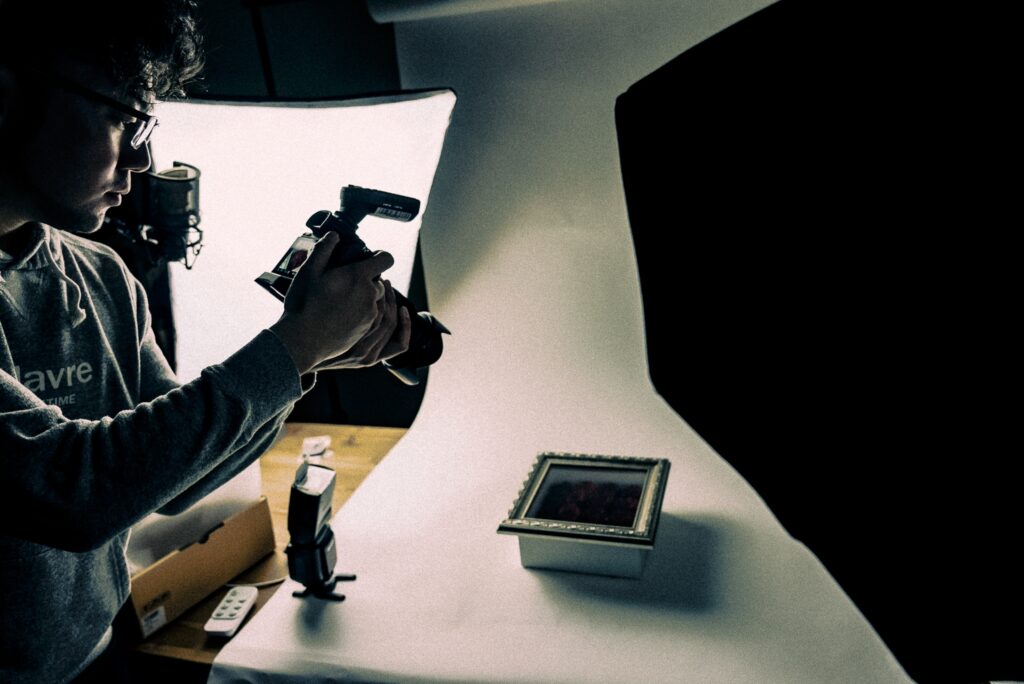 プロのカメラマン